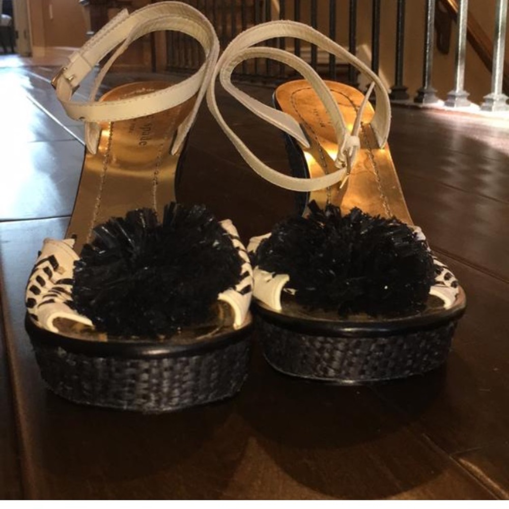 Kate Spade Rafia Wedges - Picture 6 of 6